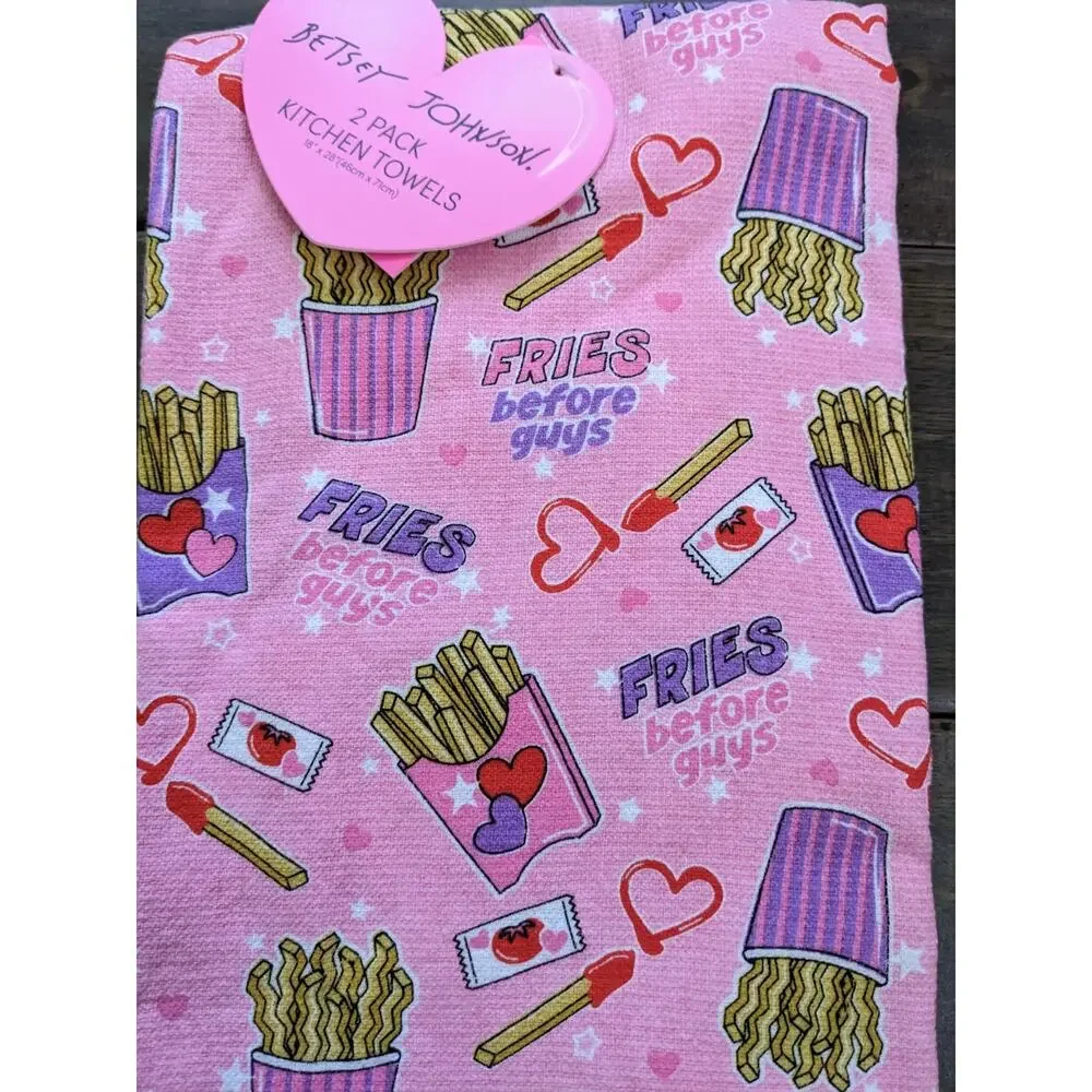 NEW Betsey Johnson Set 2 Pk 18x28